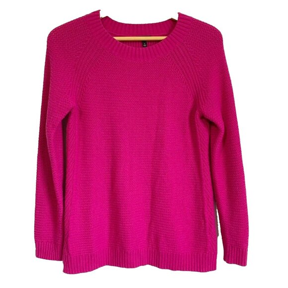 Talbots Women’s Small Pink Lambswool Blend Sweater Quiet Luxury Layering - Picture 1 of 8